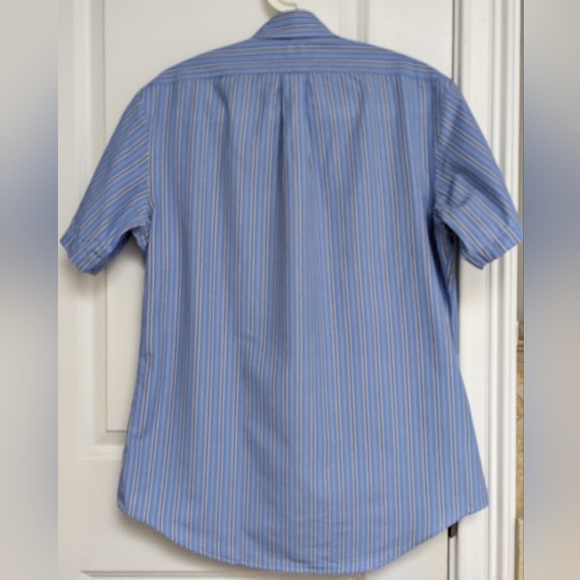 Ralph Lauren Custom Fit Short Sleeve Button Down Shirt - size M - Picture 2 of 4